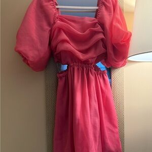 a new day Women's Midi Dress in Vibrant Coral